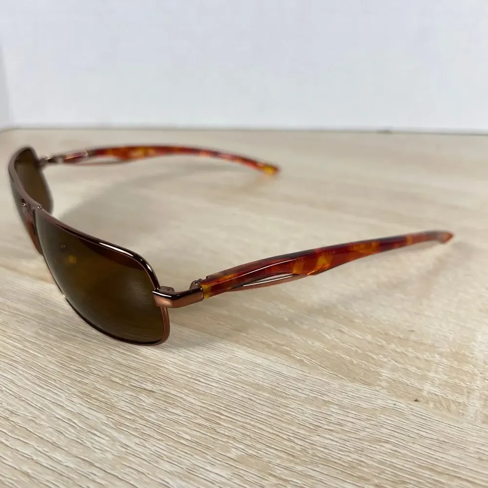 Miyagi Eyewear Player 1407 Col 2 Sunglasses Copper Red 62-16-130 Italy